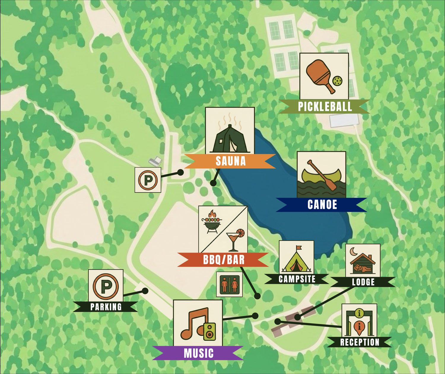 IZUMIKO CAMP FESTA 2026 会場マップ